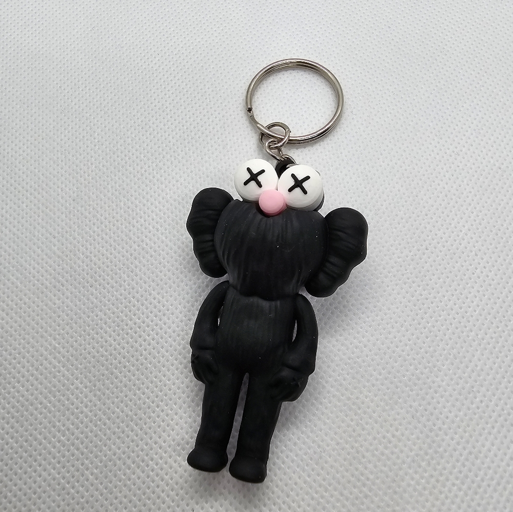 Kaws BFF Black Keychain